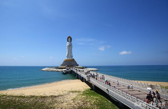 跨省旅游重启遇暑期旺季 三亚南山成热门目的地